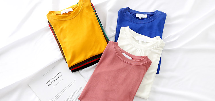 邵阳夏季T恤衫定做要选对材质